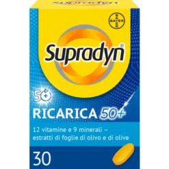SUPRADYN RICARICA 50+ 30 COMPRESSE RIVESTITE SENZA GLUTINE