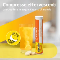 Supradyn Ricarica Integratore Multivitaminico Completo Vitamine e Minerali, 15 Compresse Effervescenti
