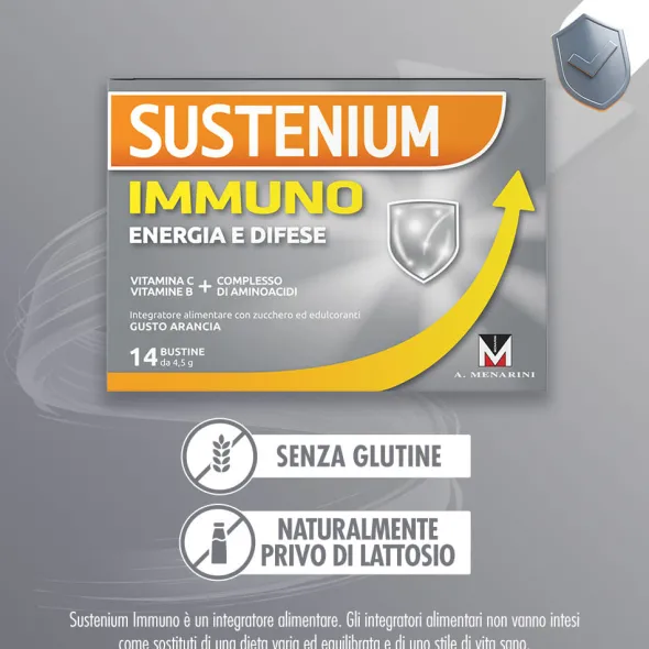 SUSTENIUM IMMUNO ENERGY 14 BUSTINE DA 4,5 G