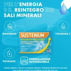 SUSTENIUM MAGNESIO E POTASSIO 28 BUSTINE PACK X2