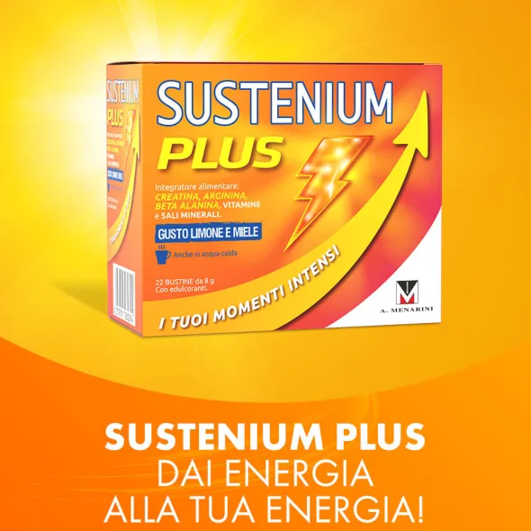 SUSTENIUM PLUS LIMONE MIELE 22 BUSTINE