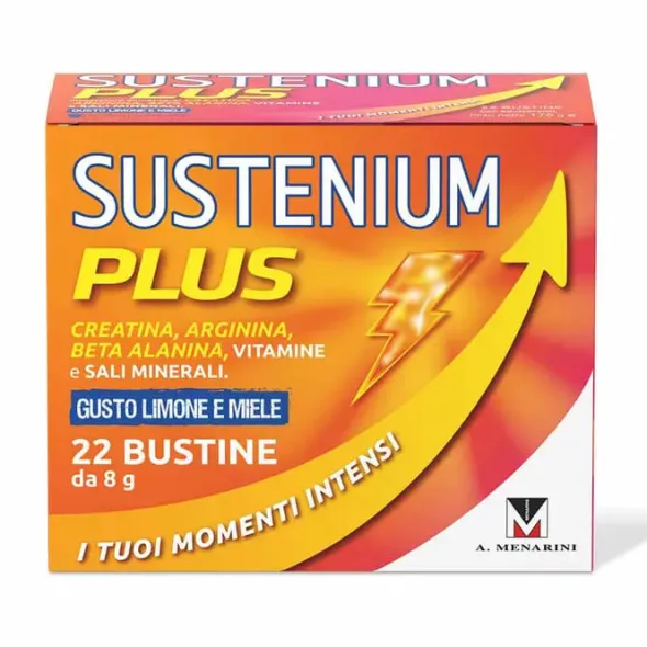SUSTENIUM PLUS LIMONE MIELE 22 BUSTINE