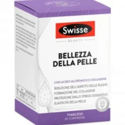 SWISSE ACIDO IALURONICO COLLAGENE BELLEZZA DELLA PELLE 30 COMPRESSE
