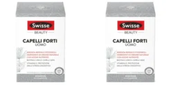 SWISSE CAPELLI FORTI UOMO 30 COMPRESSE Pack da 2