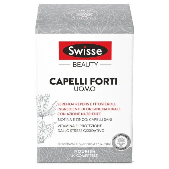 SWISSE CAPELLI FORTI UOMO 30 COMPRESSE