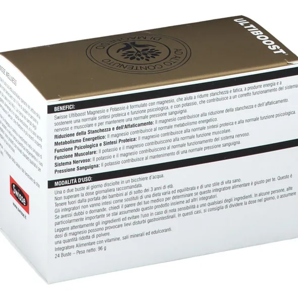 SWISSE MAGNESIO POTASSIO 24 BUSTINE