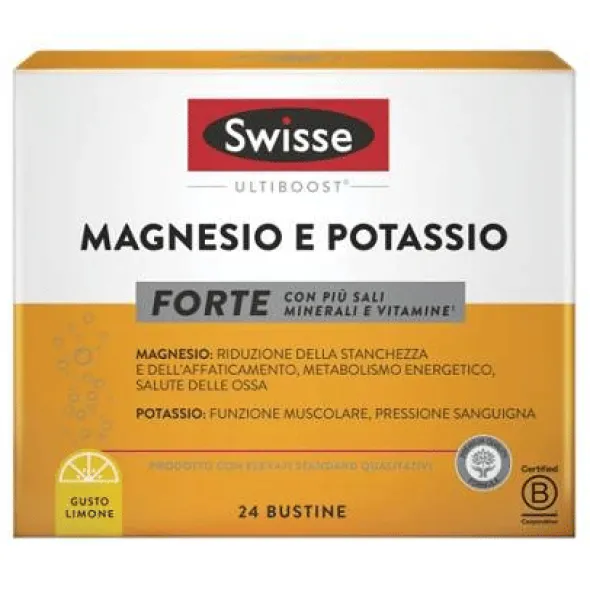 SWISSE MAGNESIO POTASSIO FORTE 24 BUSTINE