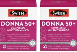 SWISSE MULTIVITAMINICO DONNA 50+ 30 COMPRESSE Pack da 2