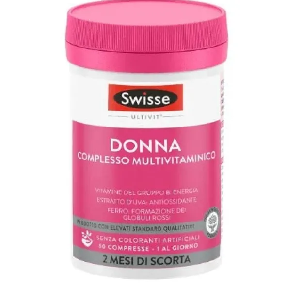 SWISSE MULTIVIT DONNA 60 COMPRESSE