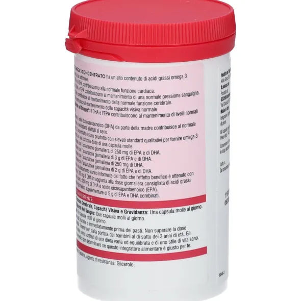 SWISSE OMEGA 3 CONCENTRATO 60 CAPSULE MOLLI DA 2440 MG