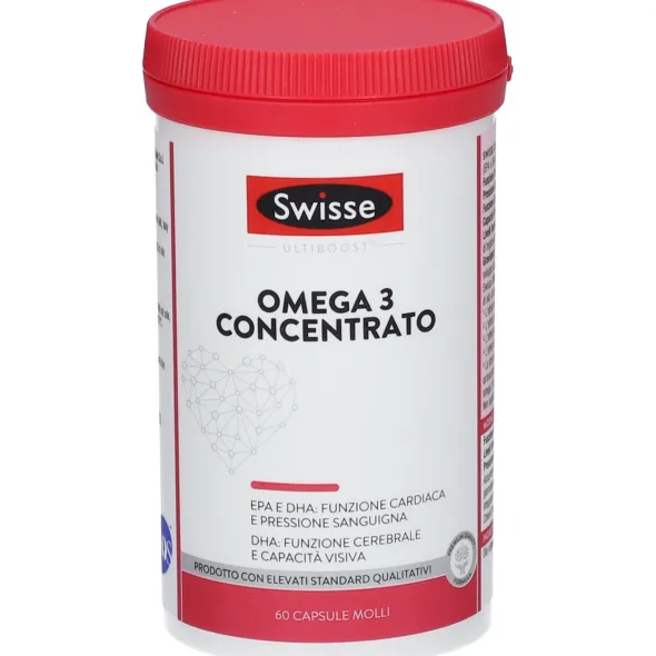 SWISSE OMEGA 3 CONCENTRATO 60 CAPSULE MOLLI DA 2440 MG