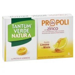 TANTUM VERDE NATURA 15 PASTIGLIE GOMMOSE LIMONE & MIELE
