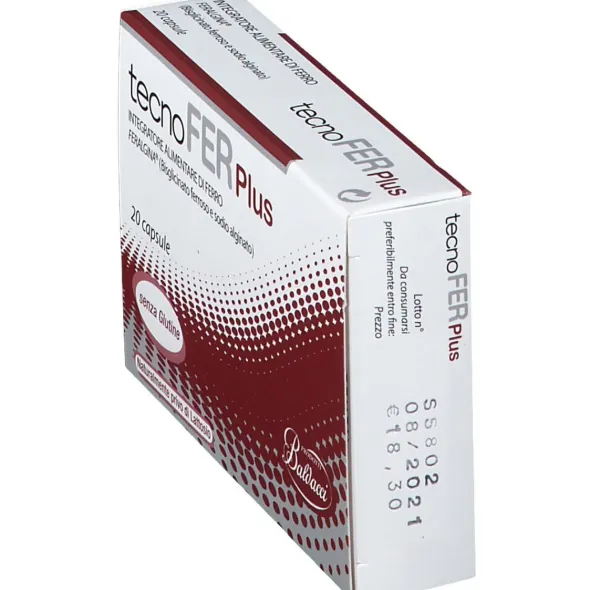 TECNOFER PLUS 20 CAPSULE