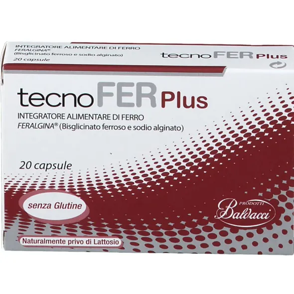 TECNOFER PLUS 20 CAPSULE