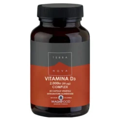 TERRANOVA COMPLESSO DI VITAMINA D3 2000 IU (50UG) 50 CAPSULE