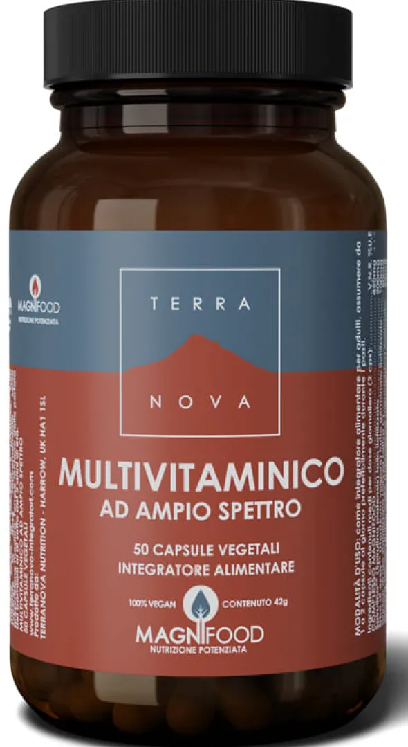 TERRANOVA COMPLESSO MULTIVITAMINICO AD ALTO SPETTRO 50 CAPSULE