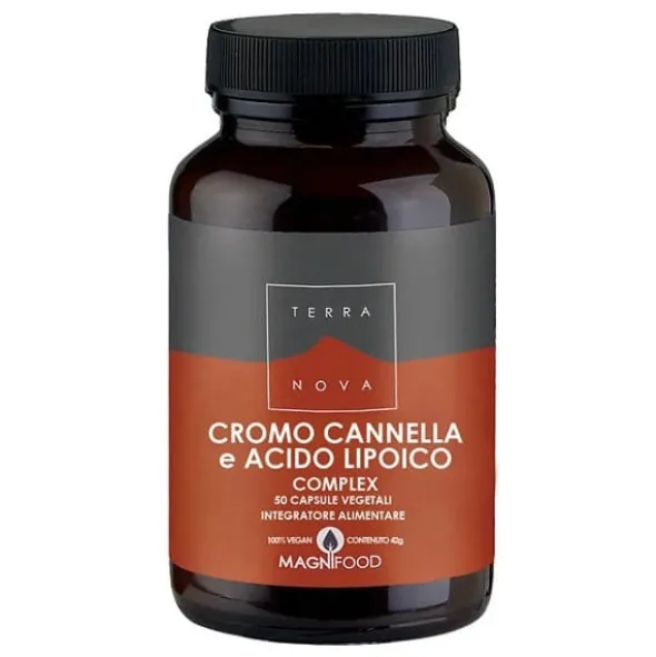 TERRANOVA CROMO/CANNELLA/ACIDO LIPOICO COMPLEX 50 CAPSULE