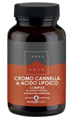 TERRANOVA CROMO/CANNELLA/ACIDO LIPOICO COMPLEX 50 CAPSULE