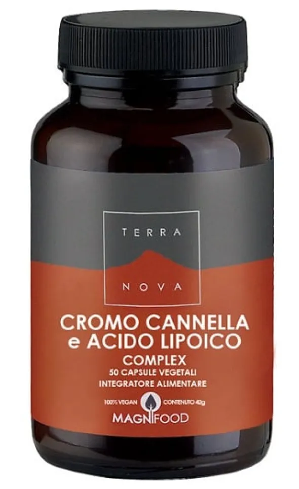 TERRANOVA CROMO/CANNELLA/ACIDO LIPOICO COMPLEX 50 CAPSULE
