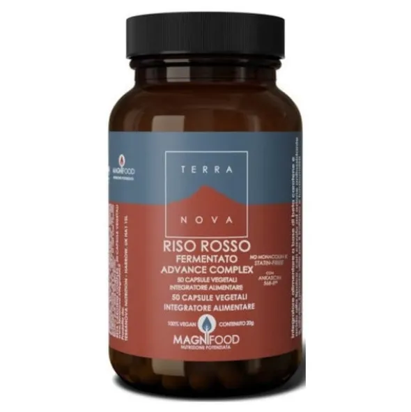 TERRANOVA RISO ROSSO FERMENTATO ADVANCE COMPLEX 50 CAPSULE
