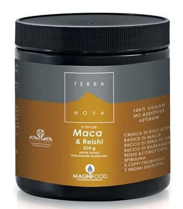 TERRANOVA SUPER SHAKE MACA E REISHI 224 G