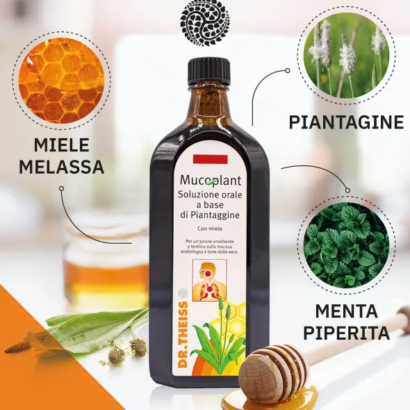 THEISS MUCOPLANT PIANTAGGINE 250 ML