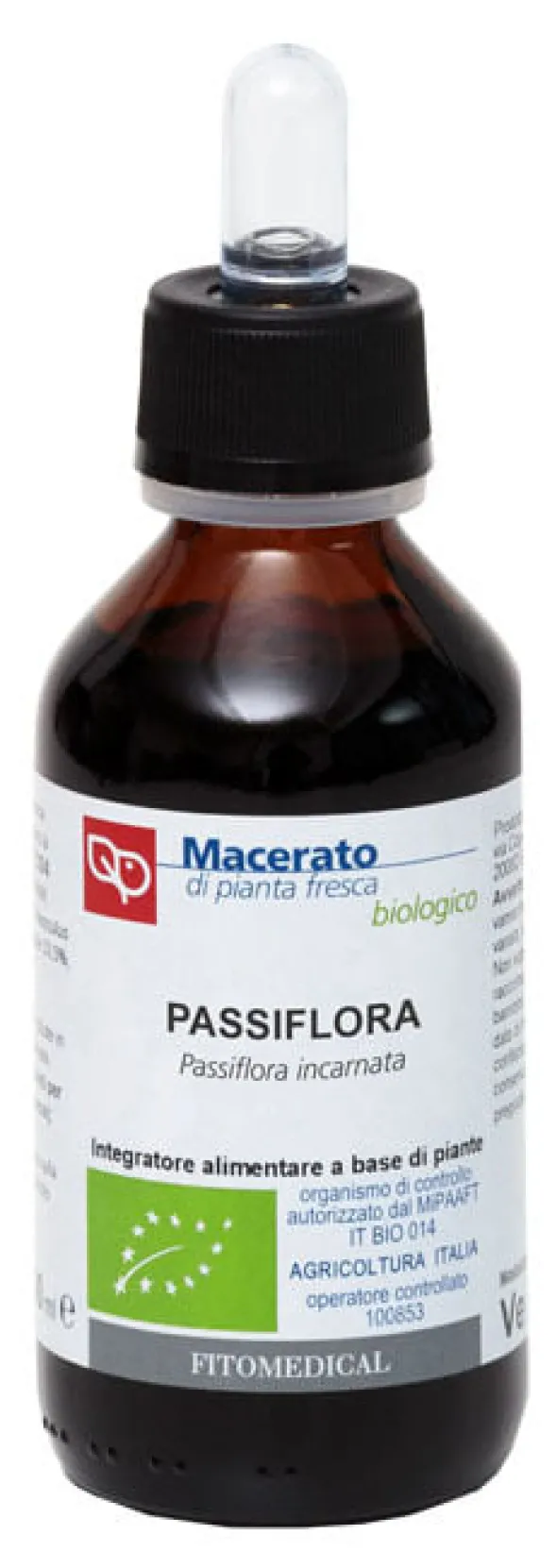 Tintura Madre Passiflora Bio, favorisce il rilassamento 100ml