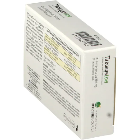 TIREOAGE LOW 30 COMPRESSE 850 MG