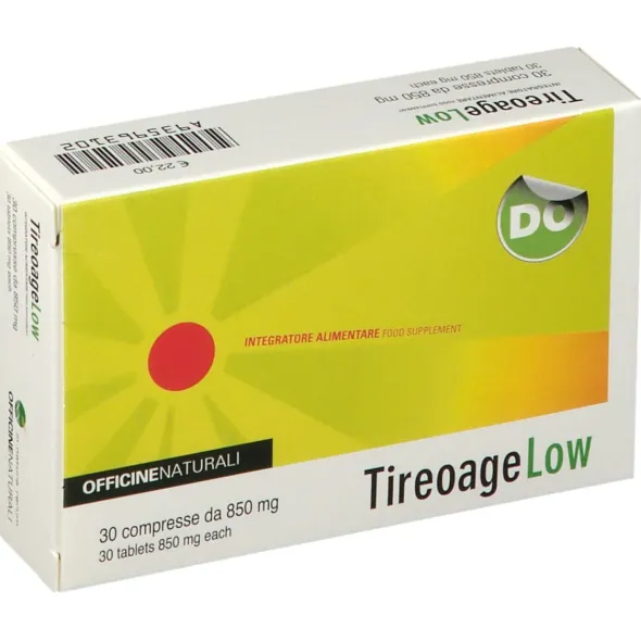 TIREOAGE LOW 30 COMPRESSE 850 MG