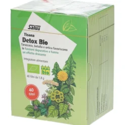 Tisana Detox Bio Salus depurativa e drenante, 40 filtri