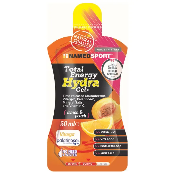 TOTAL ENERGY HYDRA GEL LEMON & PEACH 50 ML