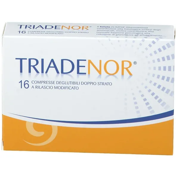 TRIADENOR 16 COMPRESSE 20 G