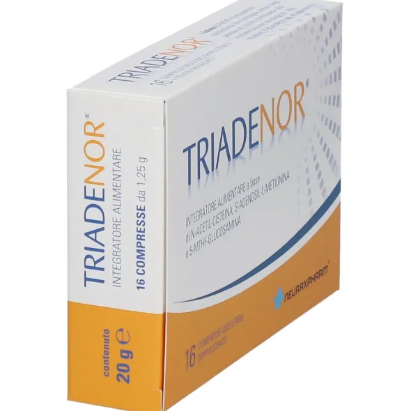TRIADENOR 16 COMPRESSE 20 G