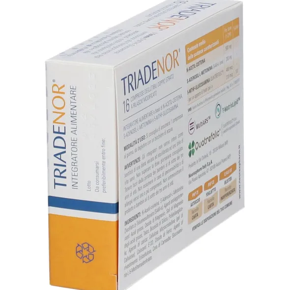 TRIADENOR 16 COMPRESSE 20 G