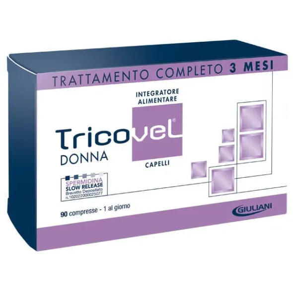 TRICOVEL DONNA 90 COMPRESSE