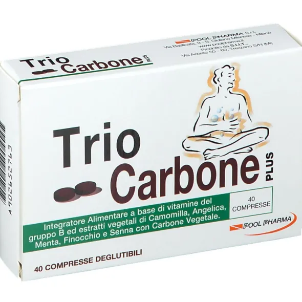 TRIOCARBONE PLUS 40 COMPRESSE