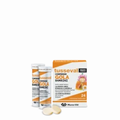 TUSSEVAL GOLA BAMBINI 24 COMPRESSE