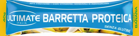 ULTIMATE BARRETTA PROTEICA BANANA 40 G 1 PEZZO