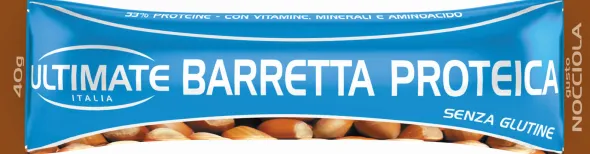 ULTIMATE BARRETTA PROTEICA NOCCIOLA 40 G 1 PEZZO