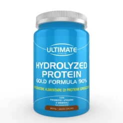 ULTIMATE HYDROLIZED PROTEIN GOLD FORMULA 90% GUSTO CACAO 800 G SENZA GLUTINE