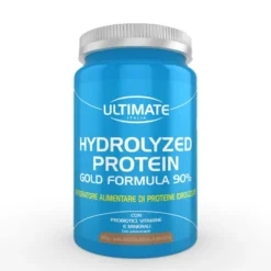 ULTIMATE HYDROLIZED PROTEIN GOLD FORMULA 90& GUSTO CIOCCOLATO ALLA NOCCIOLA 800 G SENZA GLUTINE
