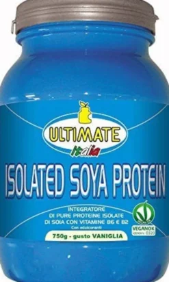 ULTIMATE ISOLATED SOYA PROTEIN VANIGLIA 750 G