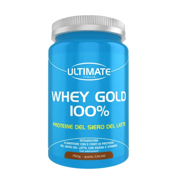 ULTIMATE WHEY GOLD 100 % CACAO 750 G