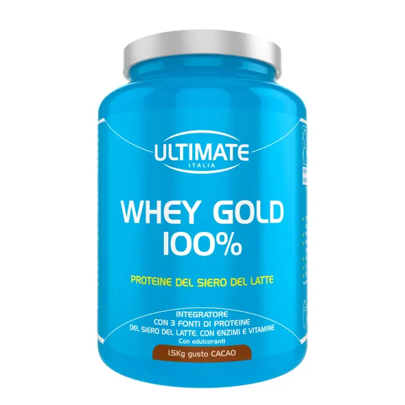 ULTIMATE WHEY GOLD 100 % CACAO 1,5 KG