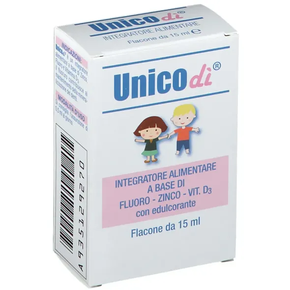 UNICODI' 15 ML FLUORO ZINCO VITAMINA D3