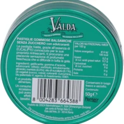VALDA CLASSICHE SENZA ZUCCHERO 50 G