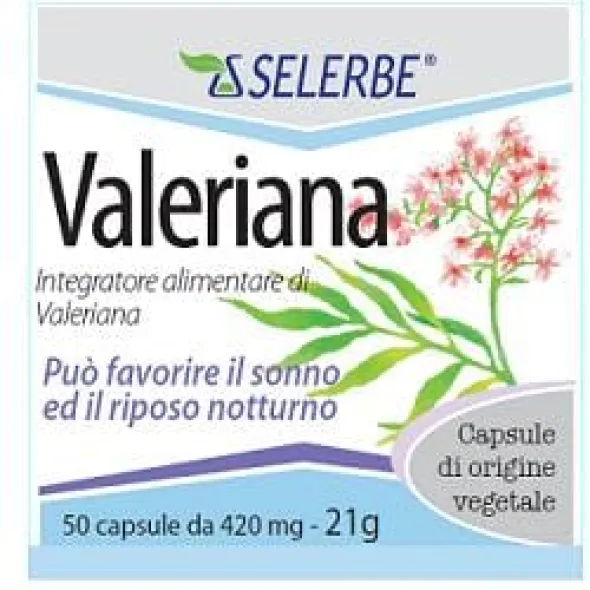 VALERIANA ESTRATTO SECCO TITOLATO 50 CAPSULE