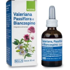 VALERIANA PASSIFLORA E BIANCOSPINO GOCCE 30 ML