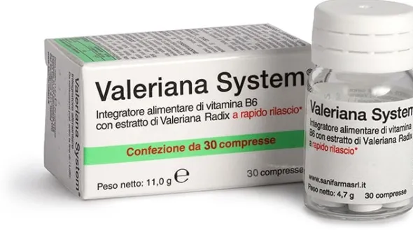 VALERIANA SYSTEM 30 COMPRESSE
