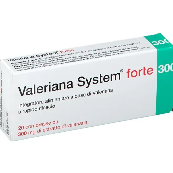 VALERIANA SYSTEM FORTE 20 COMPRESSE